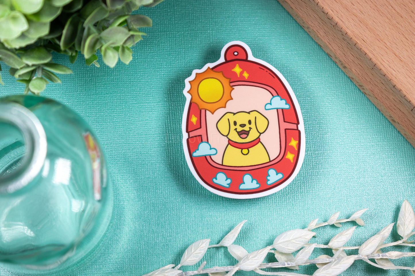 Sunny Sunshine -- Sunnygotchi // Vinyl Sticker