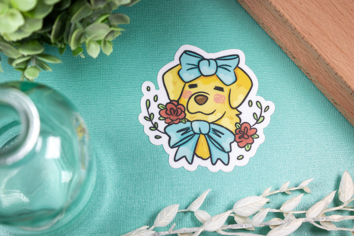 Shadow Bowbow -- Coquette Cutie Shadow // Vinyl Sticker