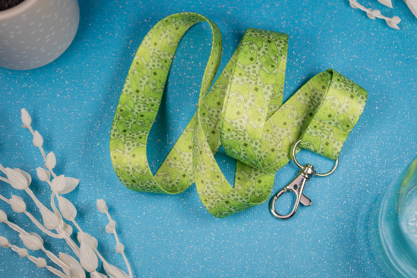 Green Game Controllers // Lanyard