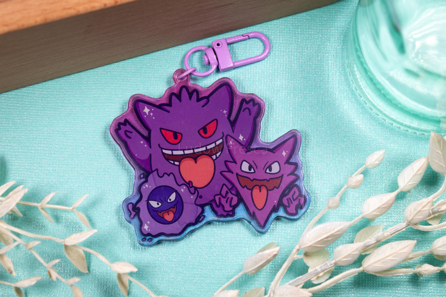 Ghostlution // Acrylic Keychain