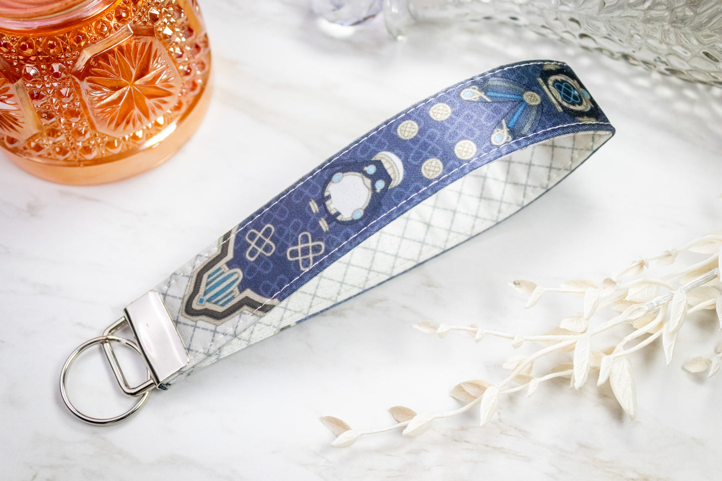 Genshin Impact Freminet // Key Fob Wristlet
