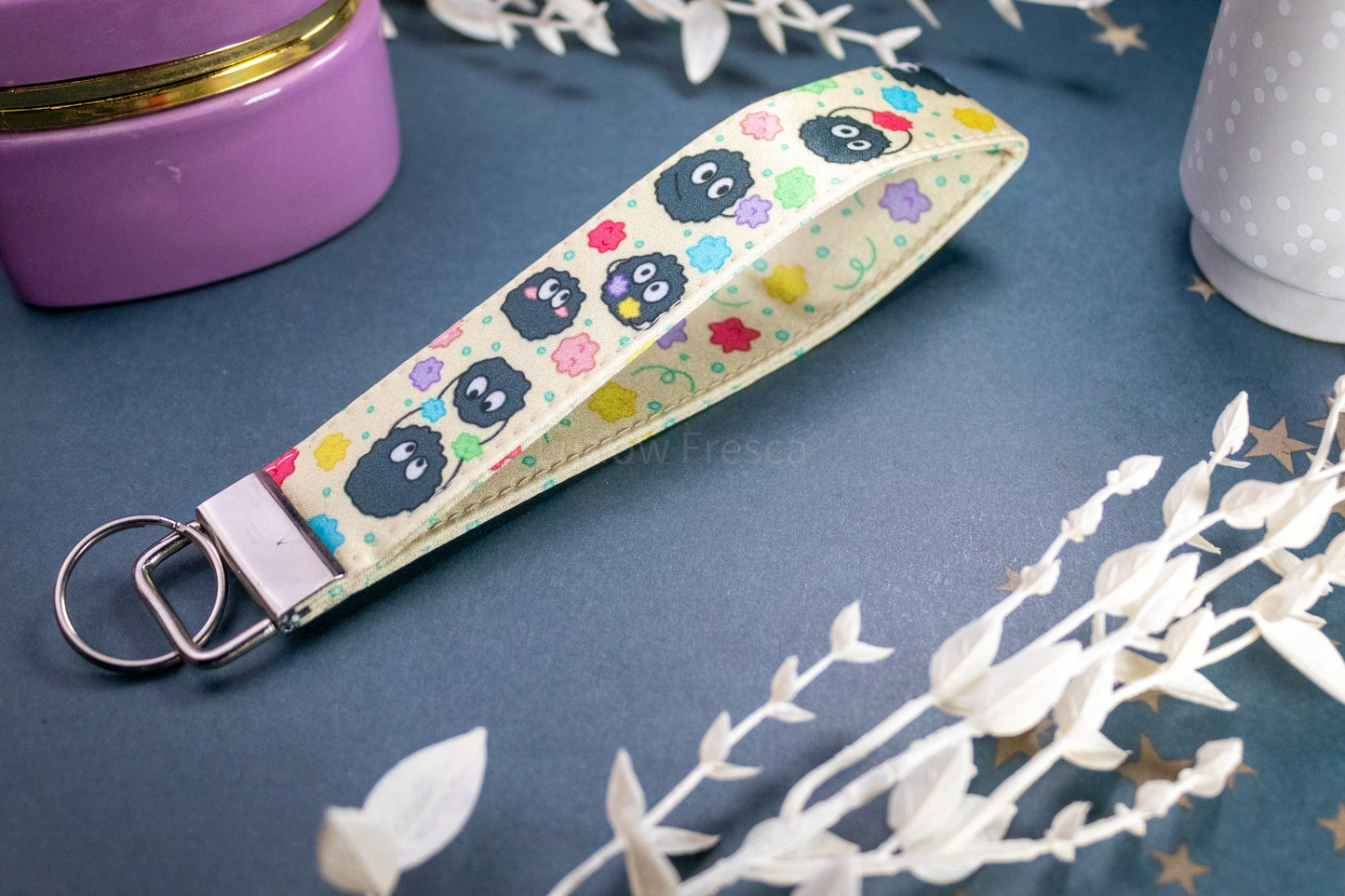 Need A Broom // Key Fob Wristlet