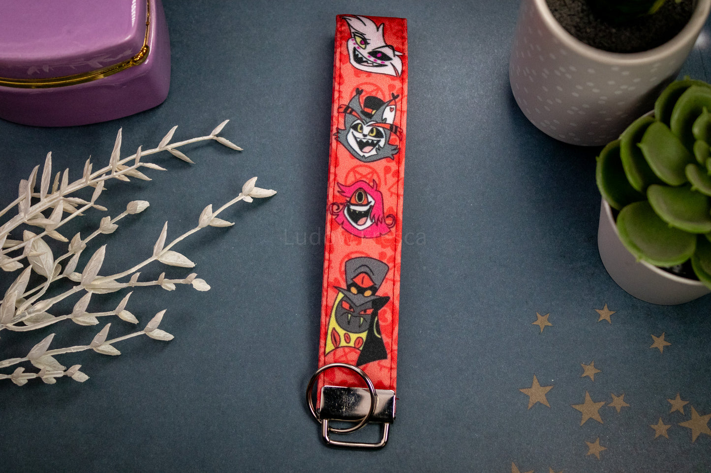 Misfit Hotel // Key Fob Wristlet
