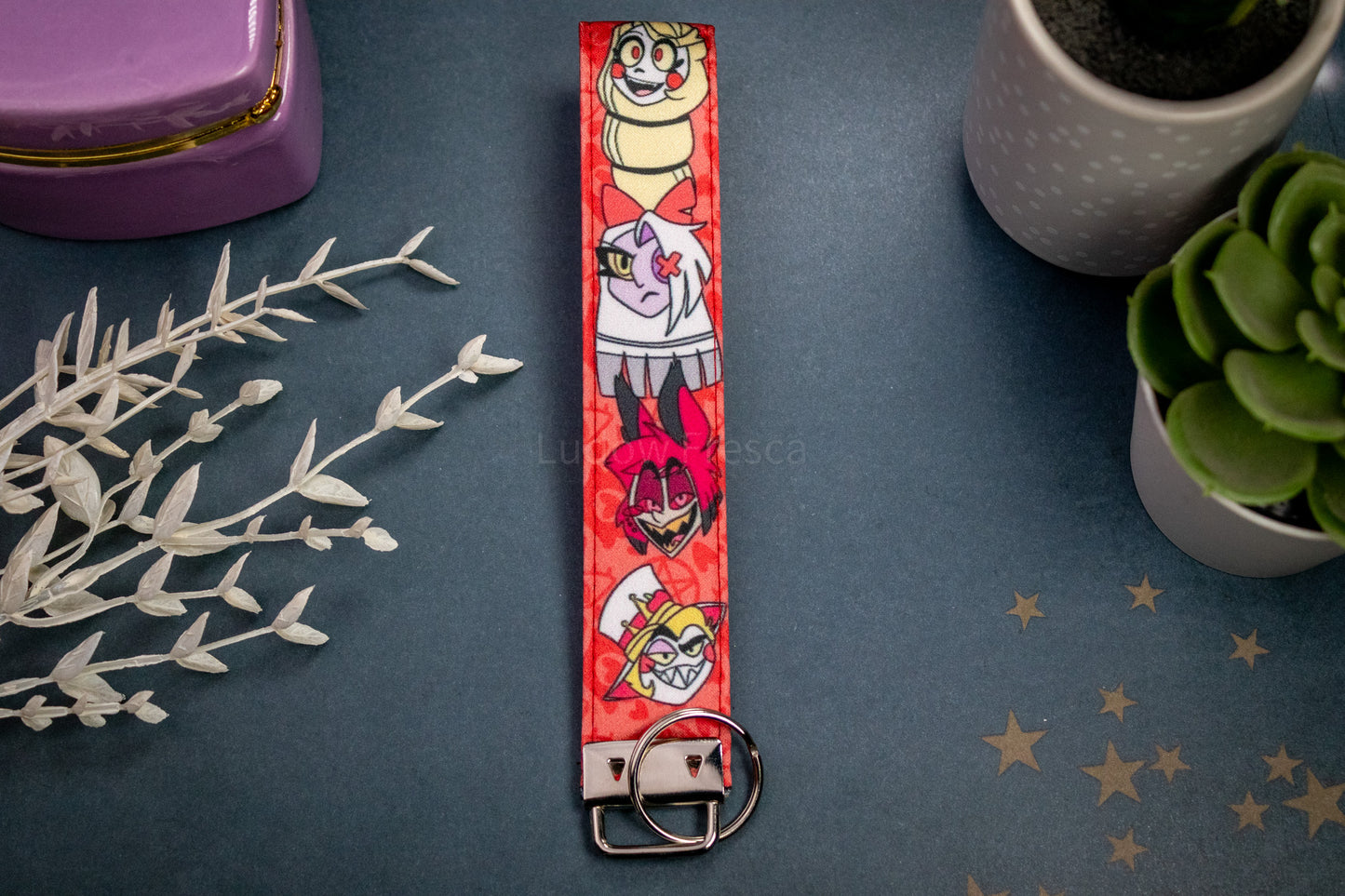Misfit Hotel // Key Fob Wristlet
