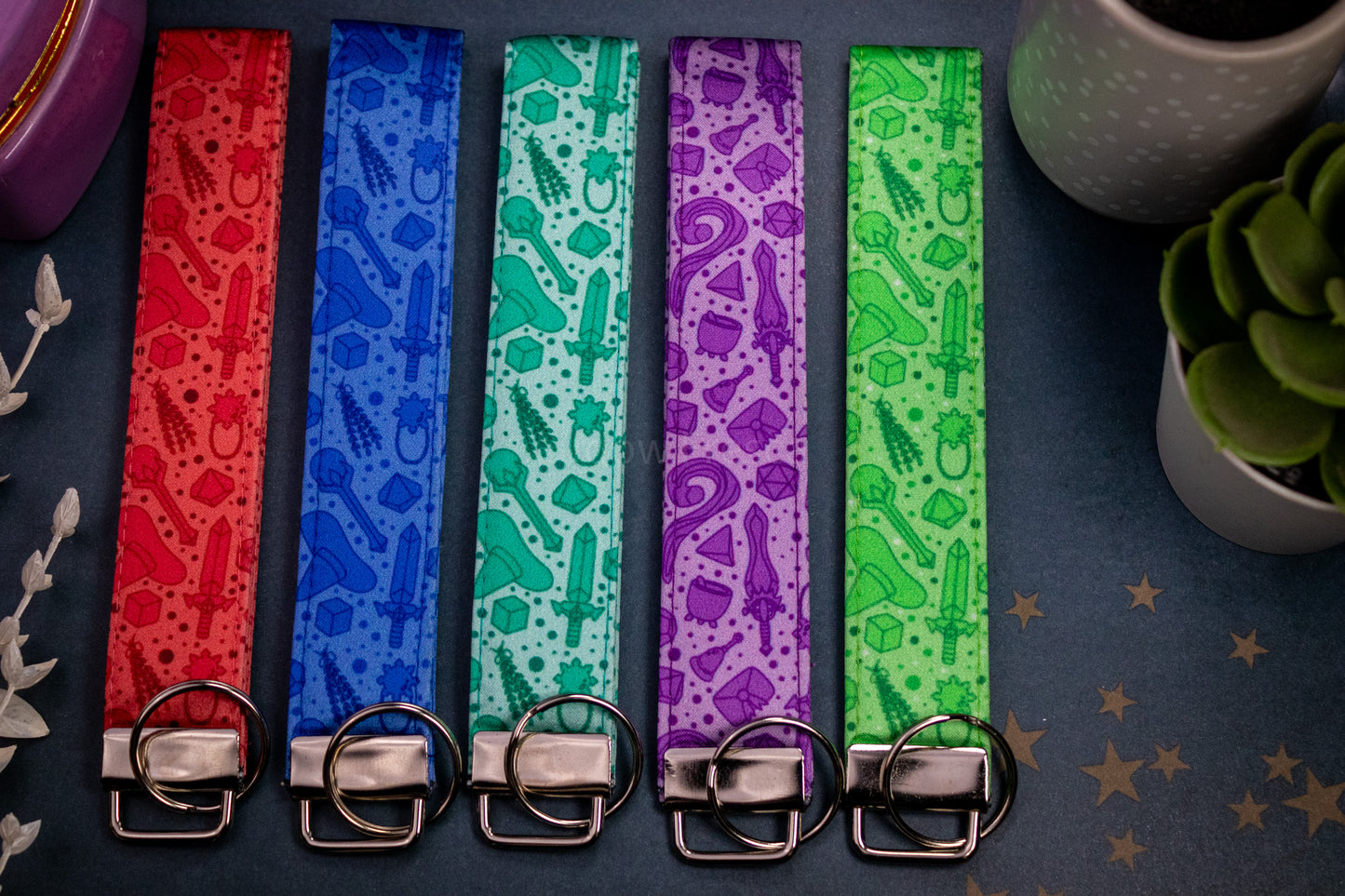 Red RPG // Key Fob Wristlet