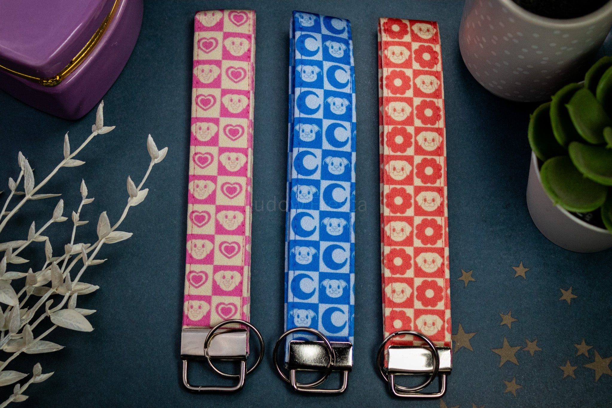 Shadow Bowbow // Key Fob Wristlet