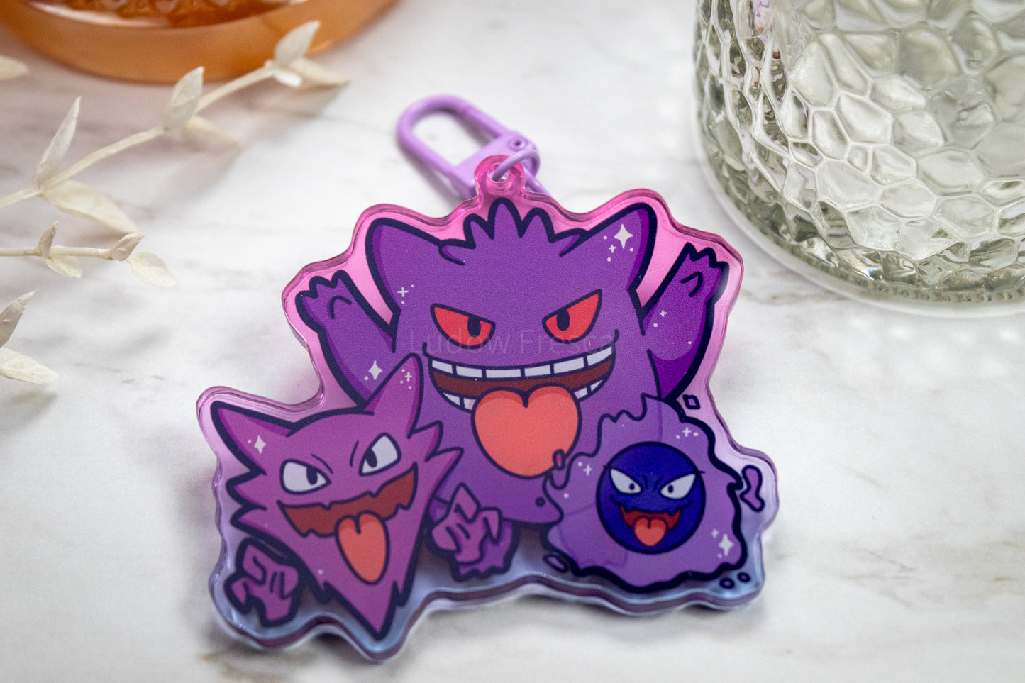 Ghostlution // Acrylic Keychain