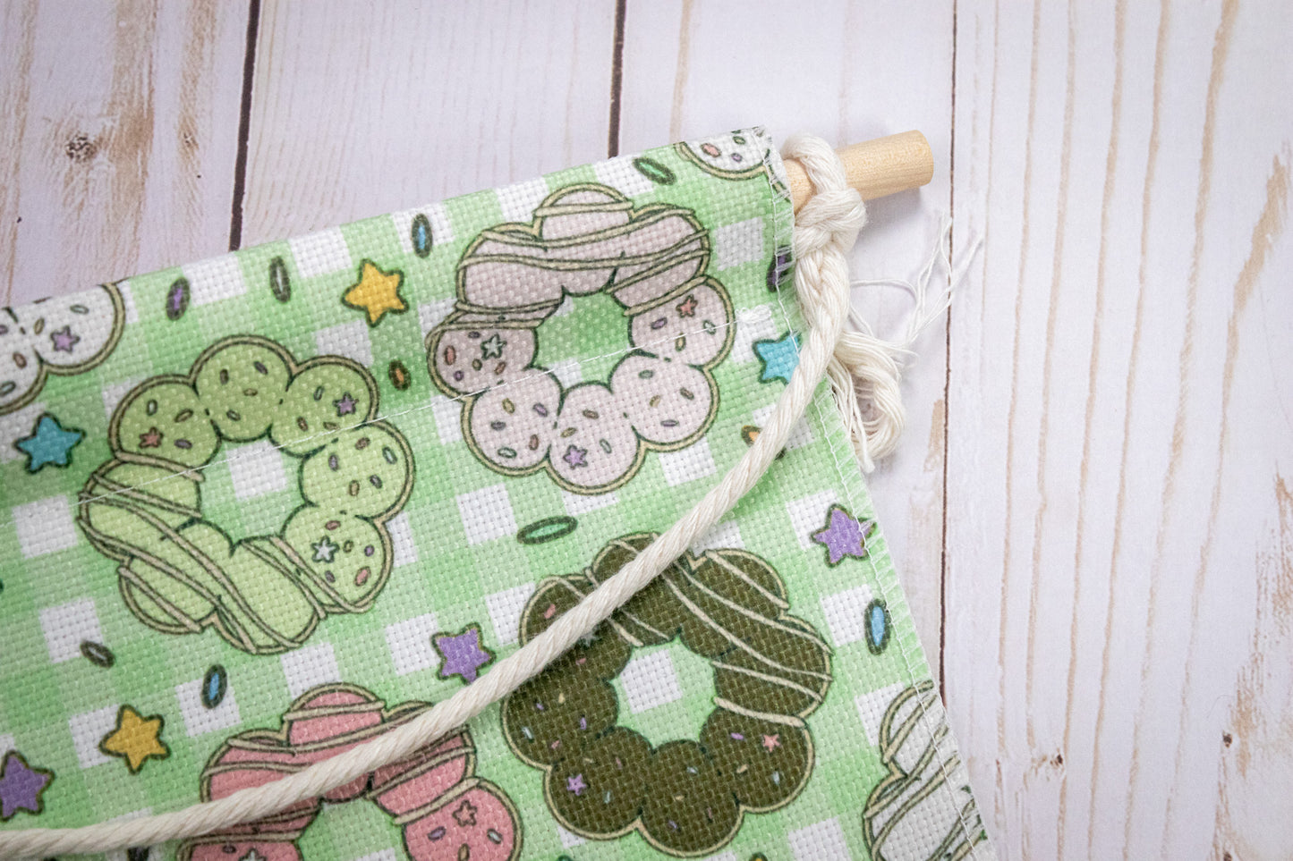Green Mochi Donut // Pin Banner