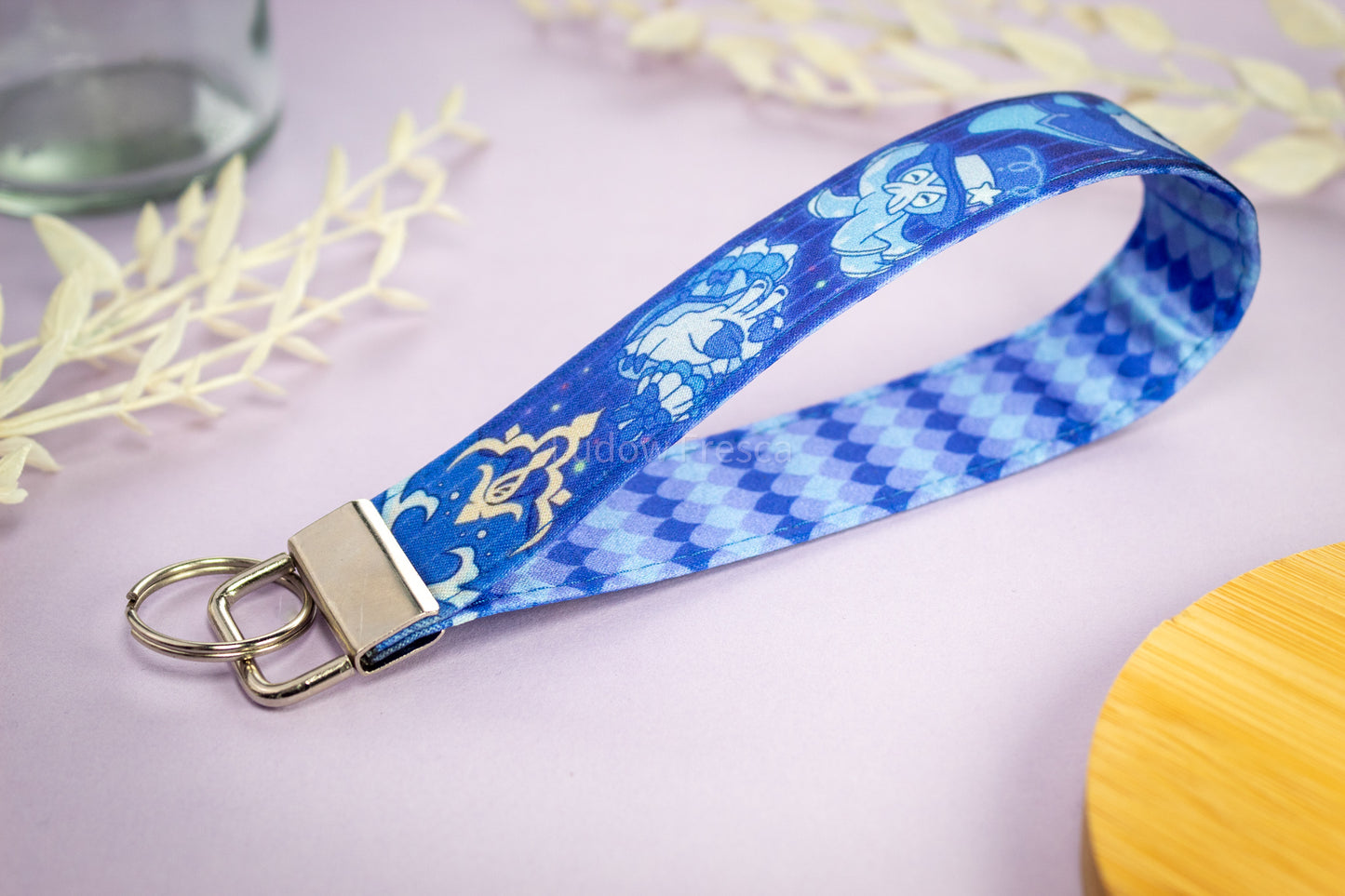 Genshin Impact Furina // Key Fob Wristlet