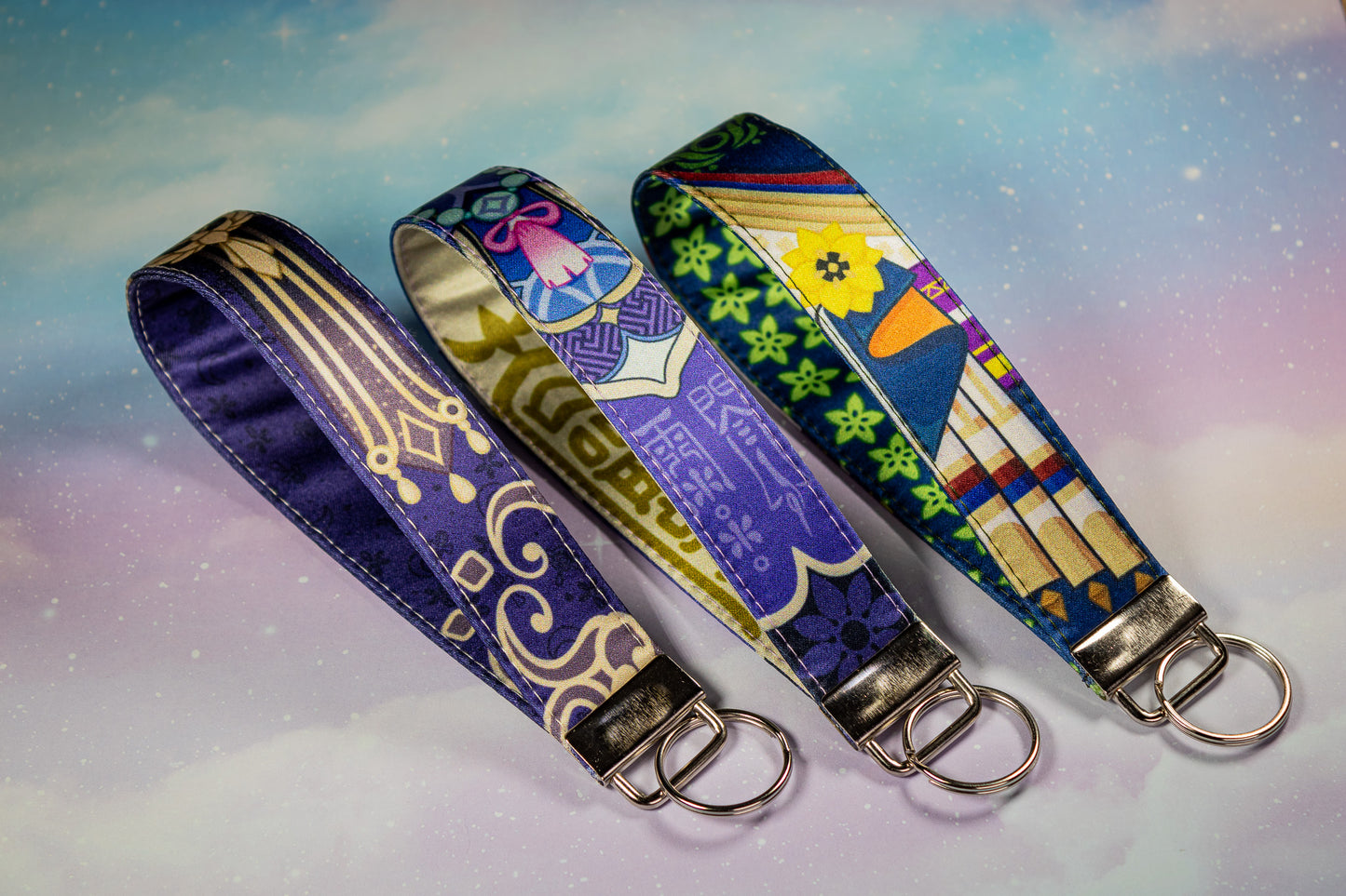 Genshin Impact Qiqi // Key Fob Wristlet