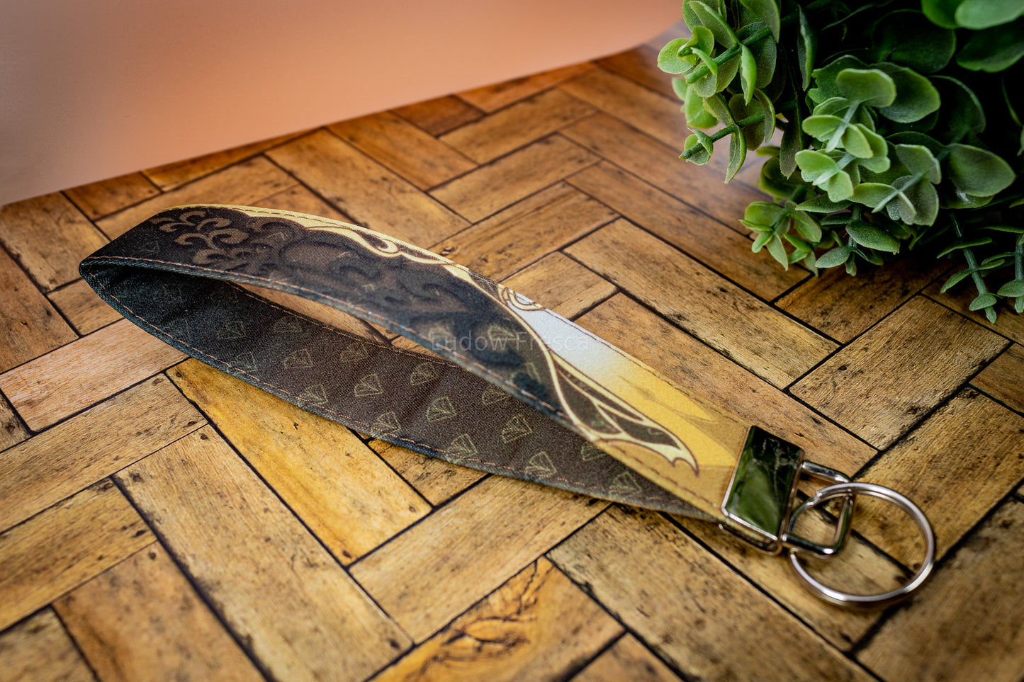 Genshin Impact Ningguang // Key Fob Wristlet