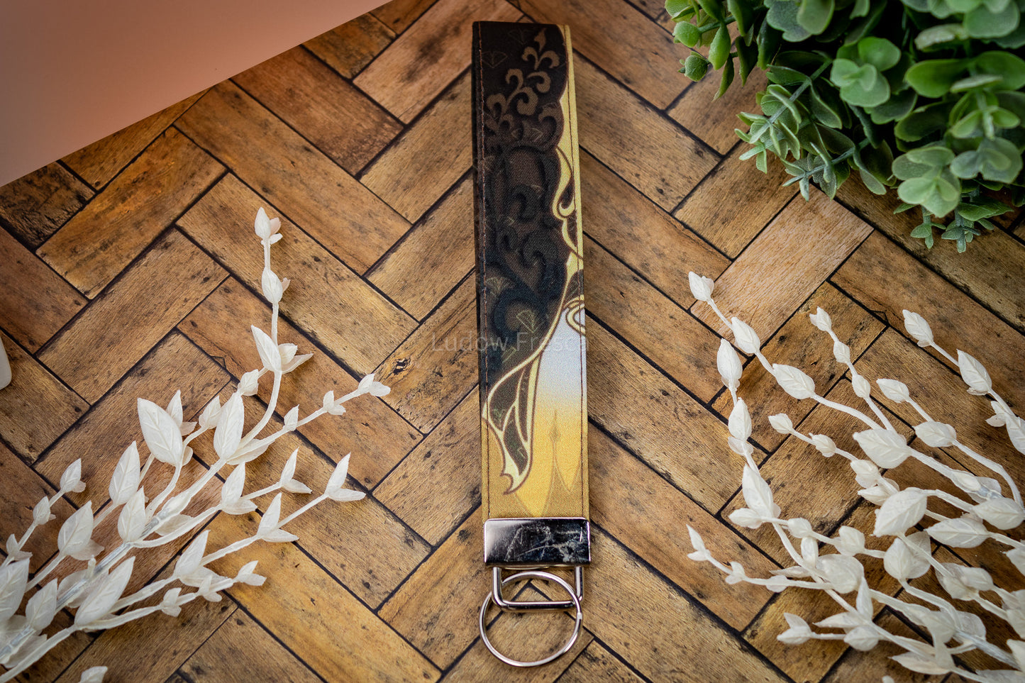 Genshin Impact Ningguang // Key Fob Wristlet