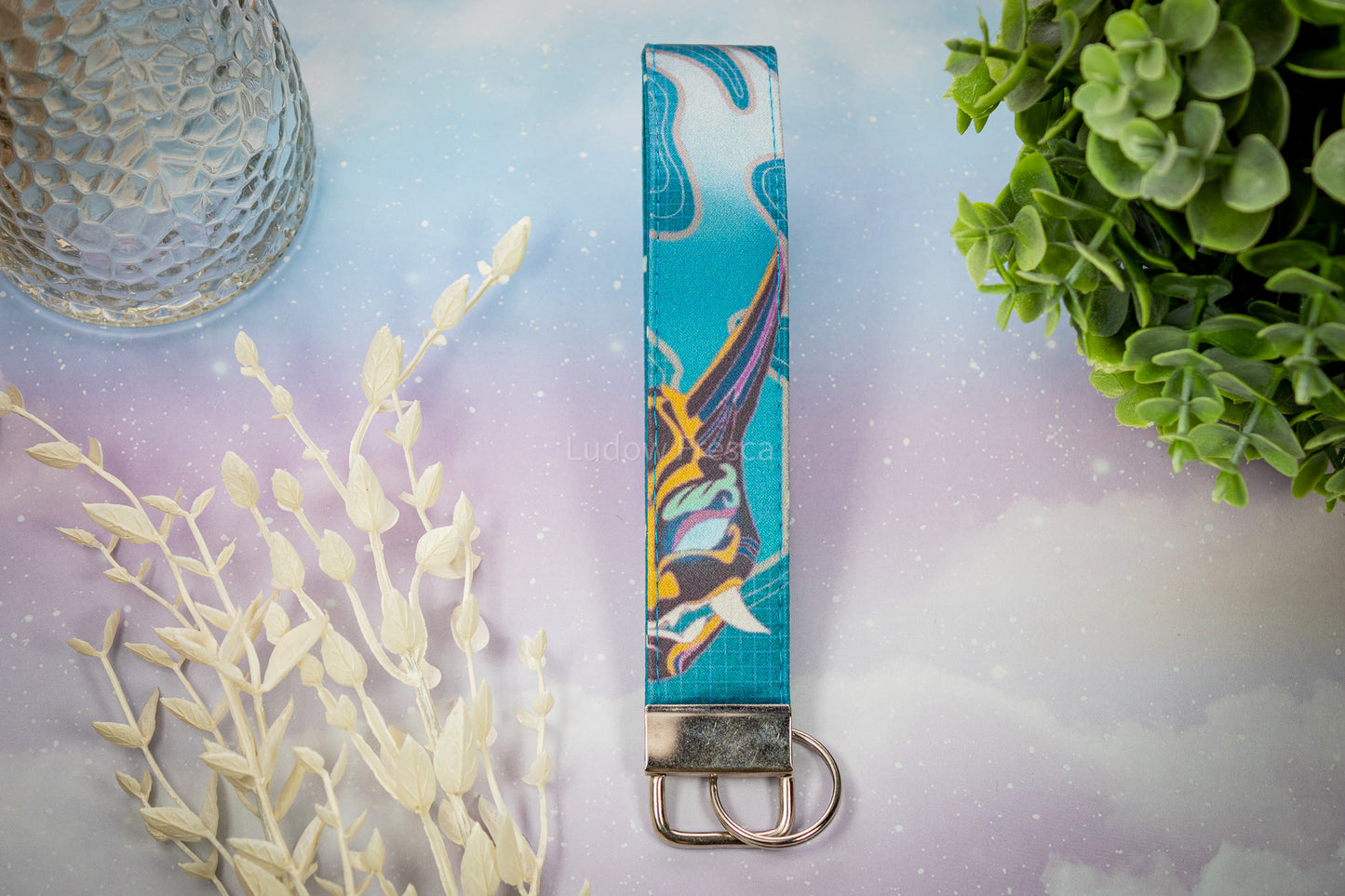 Genshin Impact Xiao // Key Fob Wristlet