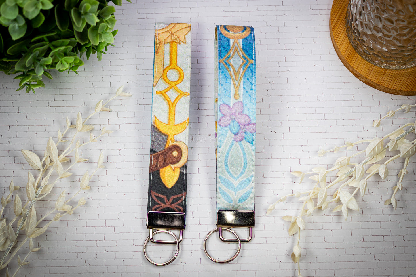 Genshin Impact Traveler // Key Fob Wristlet