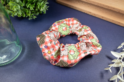 Red Mochi Donut // Scrunchie