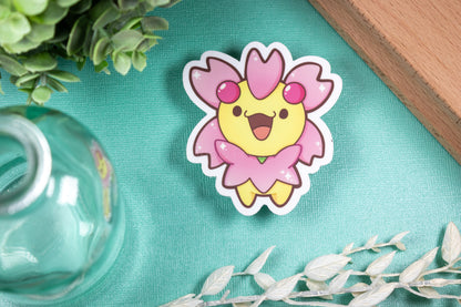 Happy Cheery Plant // Vinyl Sticker