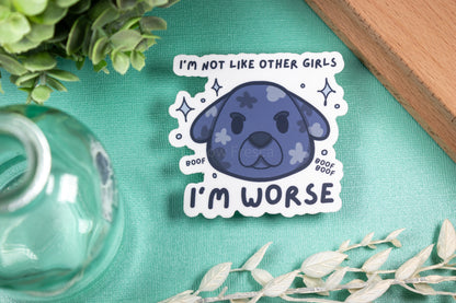 Loona Lunatic -- Not Like Other Girls // Vinyl Sticker