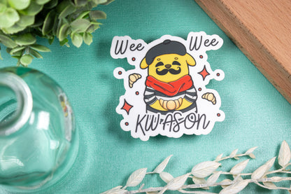 Shadow Bowbow -- Wee Wee Kwason // Vinyl Sticker