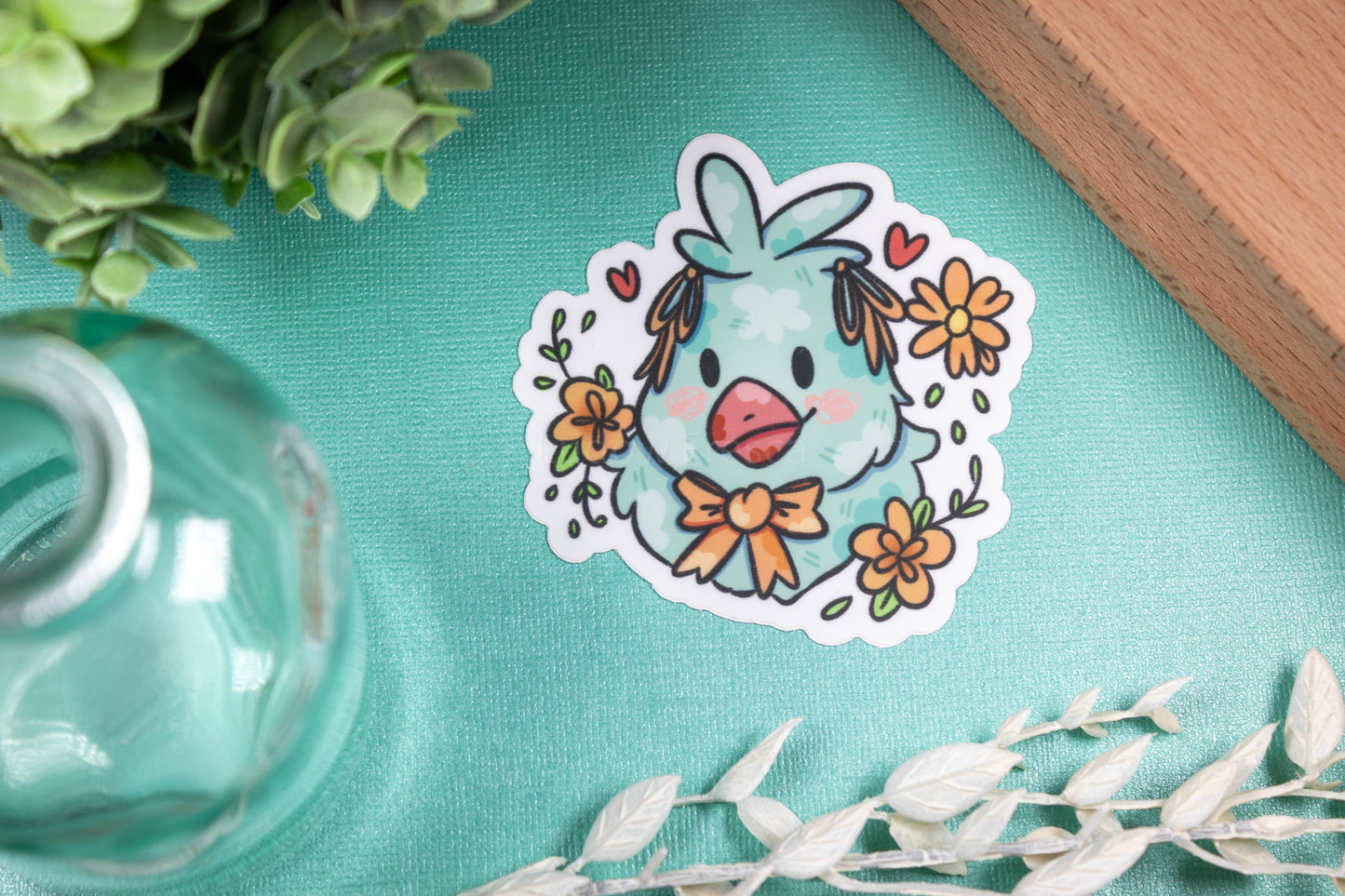 The Bird -- Coquette Cutie Bird // Vinyl Sticker