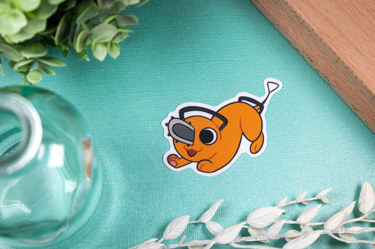 Demon Dog -- Play Time // Vinyl Sticker