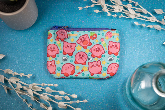 Hungry Pink Blob // Coin Purse