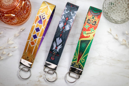 Genshin Impact Arlecchino // Key Fob Wristlet