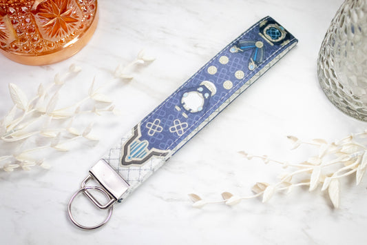 Genshin Impact Freminet // Key Fob Wristlet