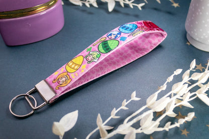 Egg Guardians // Key Fob Wristlet