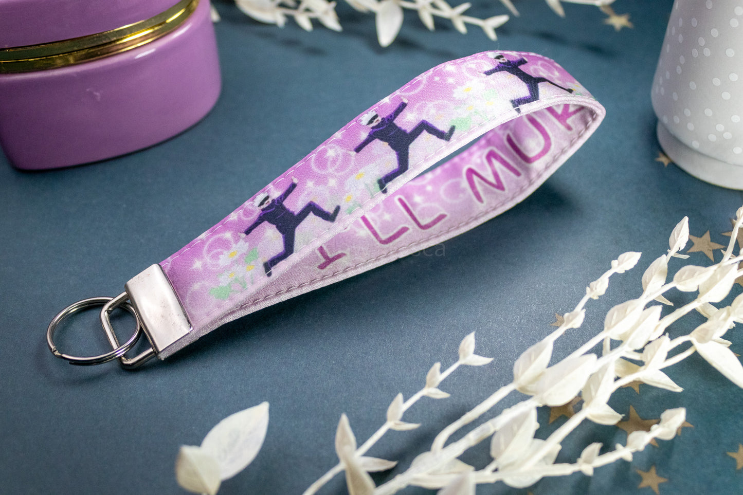 Funny Sensei // Key Fob Wristlet