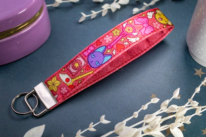 Magical Cards // Key Fob Wristlet