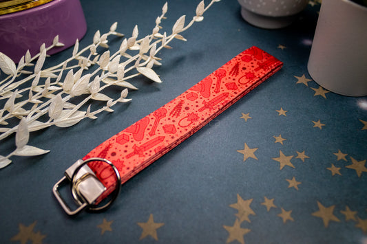 Red RPG // Key Fob Wristlet