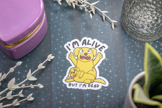 Sunny Sunshine -- I'm Alive!! // Vinyl Sticker