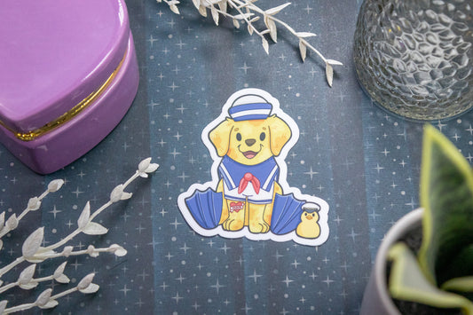 Sunny Sunshine -- Sailor Sunny // Vinyl Sticker