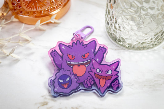 Ghostlution // Acrylic Keychain