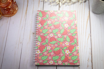 Strawberry // Spiral Notebook