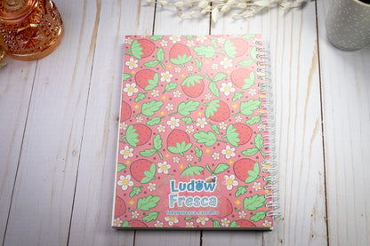 Strawberry // Spiral Notebook