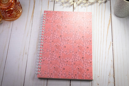 Red Game Controllers // Spiral Notebook