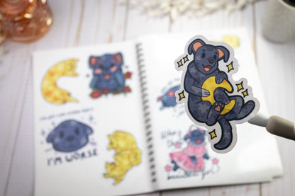 Genshin Impact Hu Tao // Reusable Stickerbook