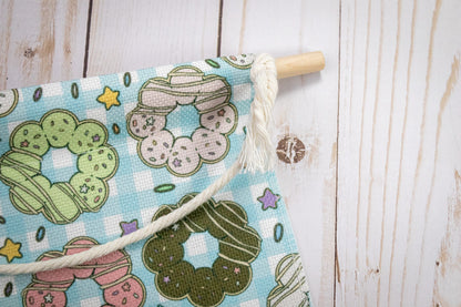 Blue Mochi Donut // Pin Banner