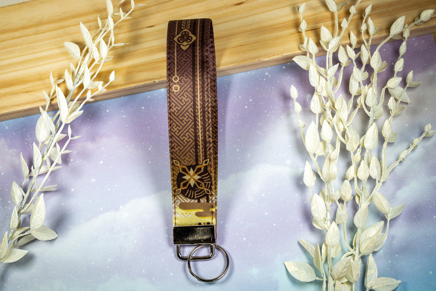 Genshin Impact Heizou // Key Fob Wristlet