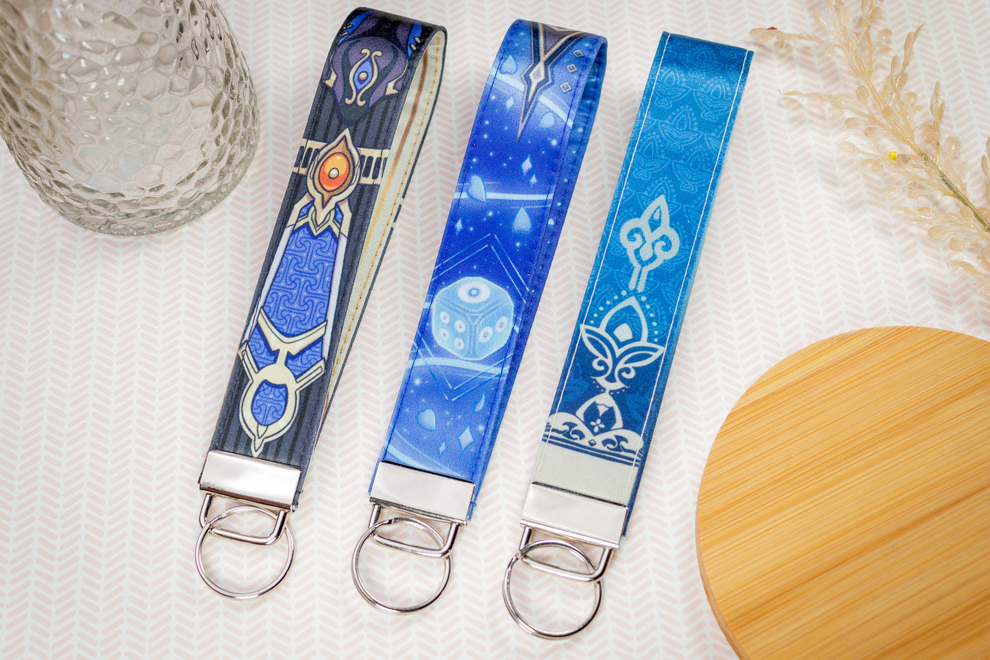 Genshin Impact Cyno // Key Fob Wristlet