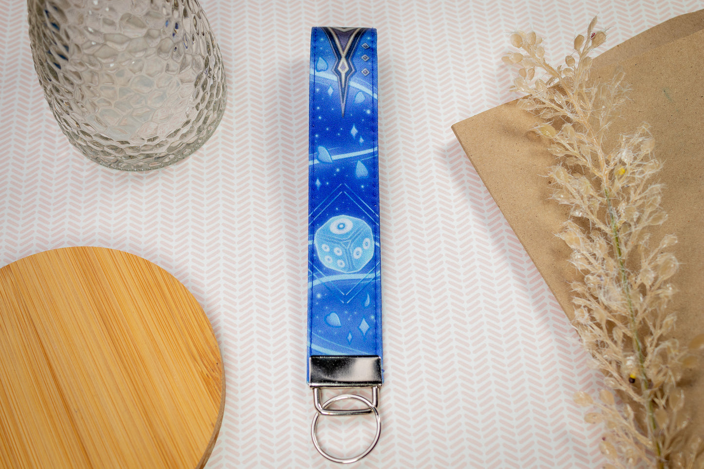 Genshin Impact Yelan // Key Fob Wristlet