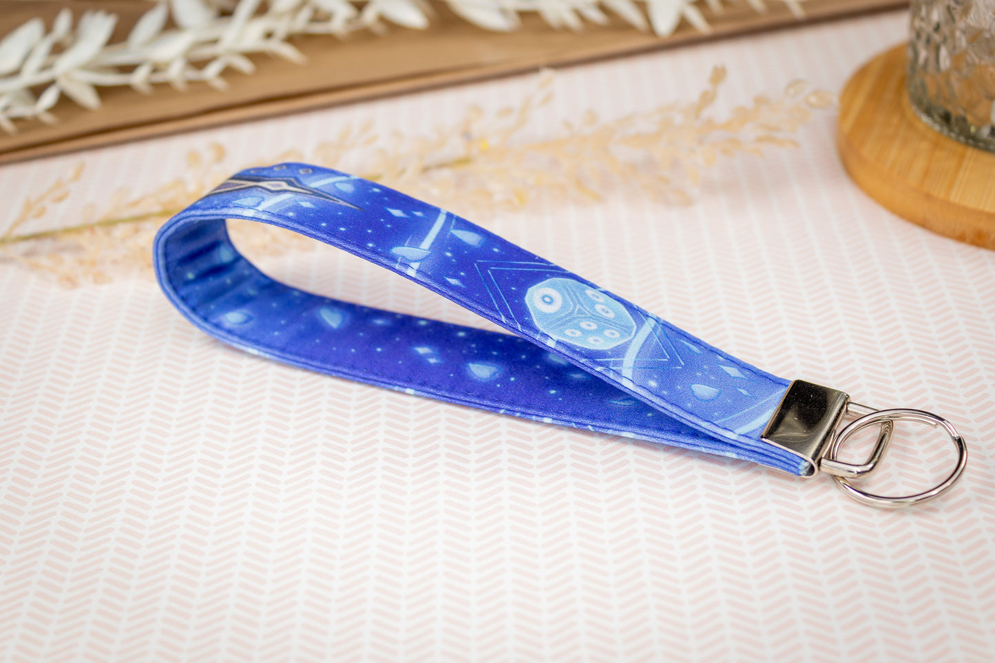 Genshin Impact Yelan // Key Fob Wristlet