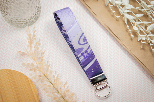 Genshin Impact Raiden Shogun // Key Fob Wristlet