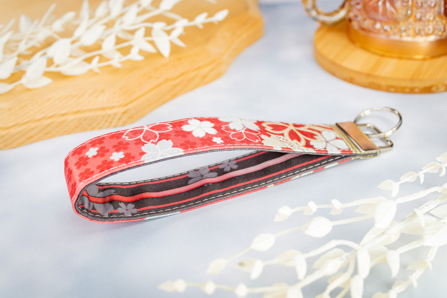 Genshin Impact Yae Miko // Key Fob Wristlet