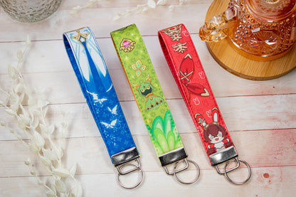 Genshin Impact Collei // Key Fob Wristlet