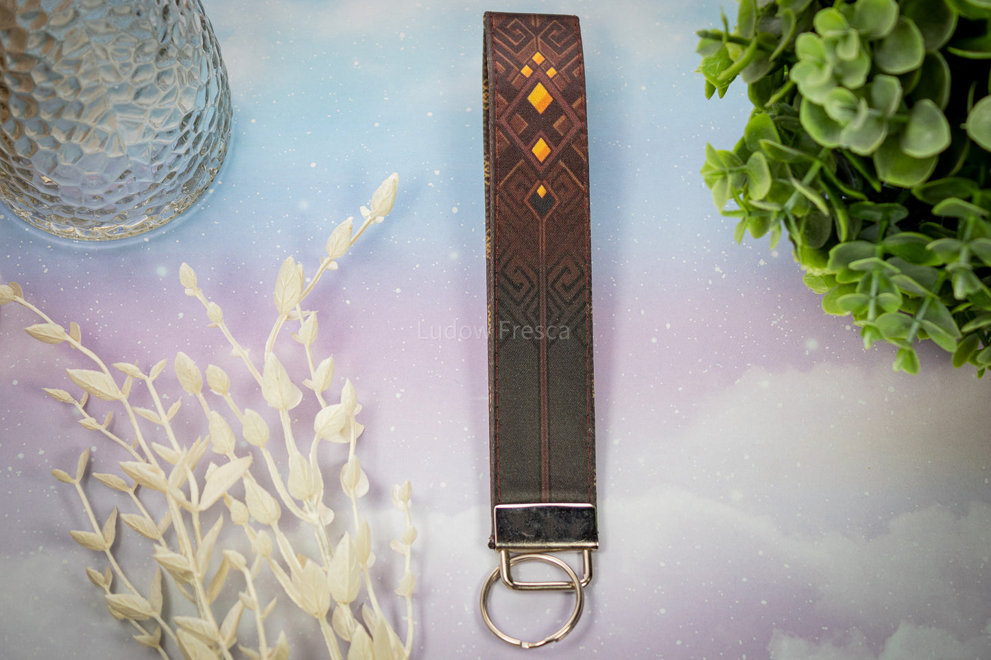 Genshin Impact Zhongli // Key Fob Wristlet