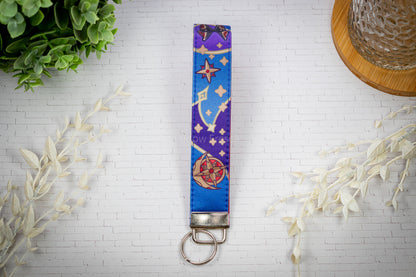 Genshin Impact Mona // Key Fob Wristlet