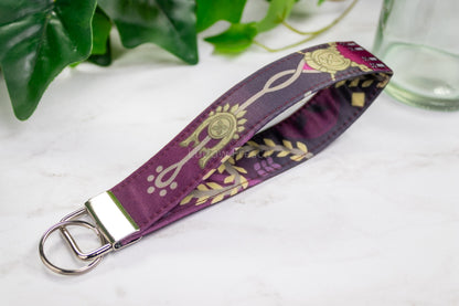 Genshin Impact Kuki Shinobu // Key Fob Wristlet