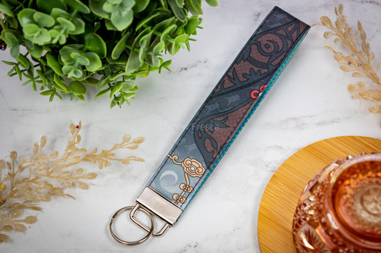 Genshin Impact Shenhe // Key Fob Wristlet